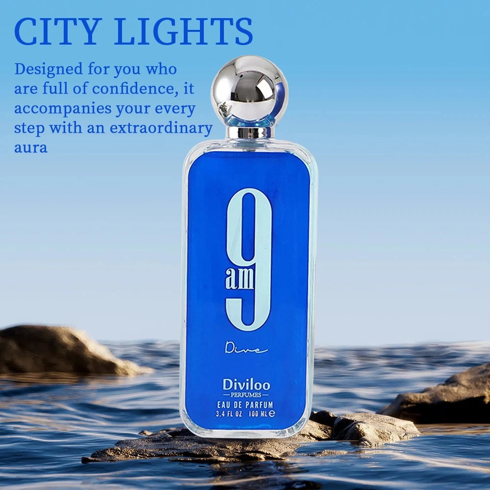 9AM Dive Unisex EDP Cologne 100ml / 3.4 fl oz – New Packaging