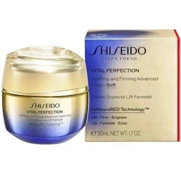 Shiseido Vital Perfection Uplifting & Firming Advanced Cream 1.7 oz / 50mL Face Moisturizer