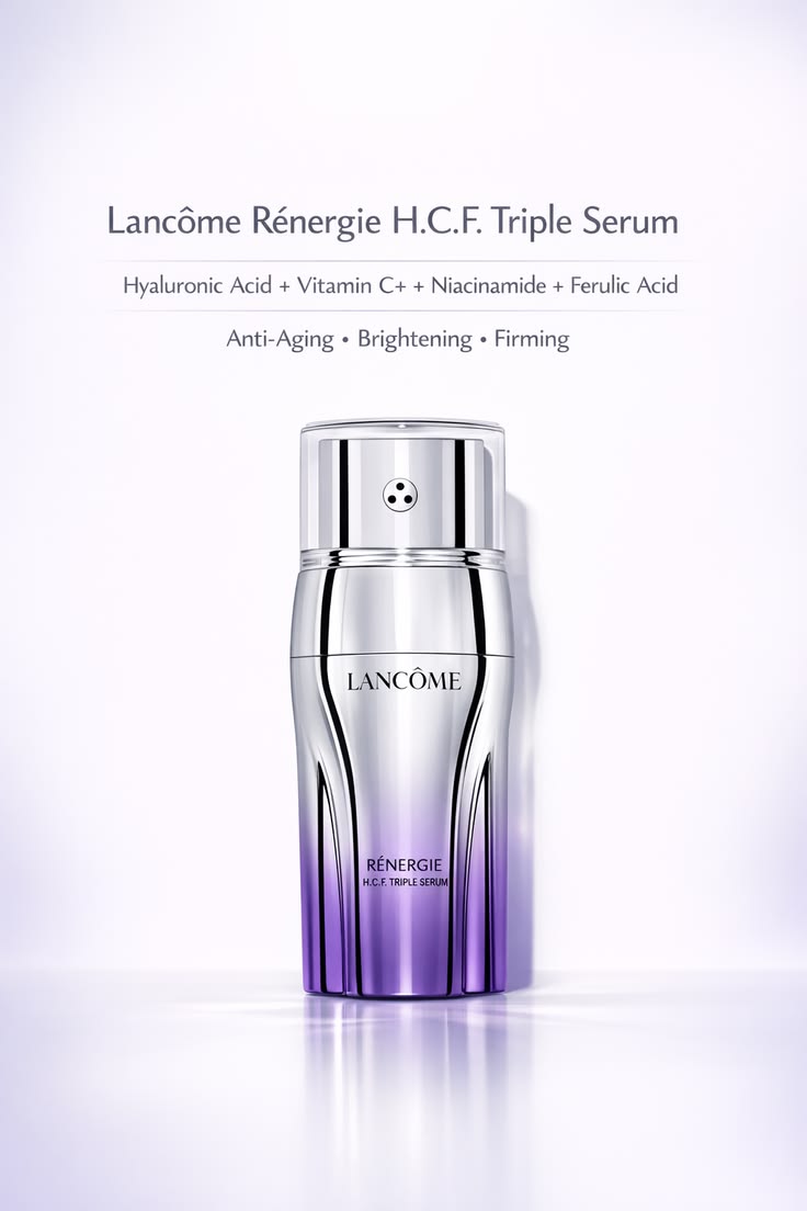 Lancôme Rénergie H.C.F. Triple Serum Anti-Aging 1.7 oz / 50mL Full Size | Sealed Box