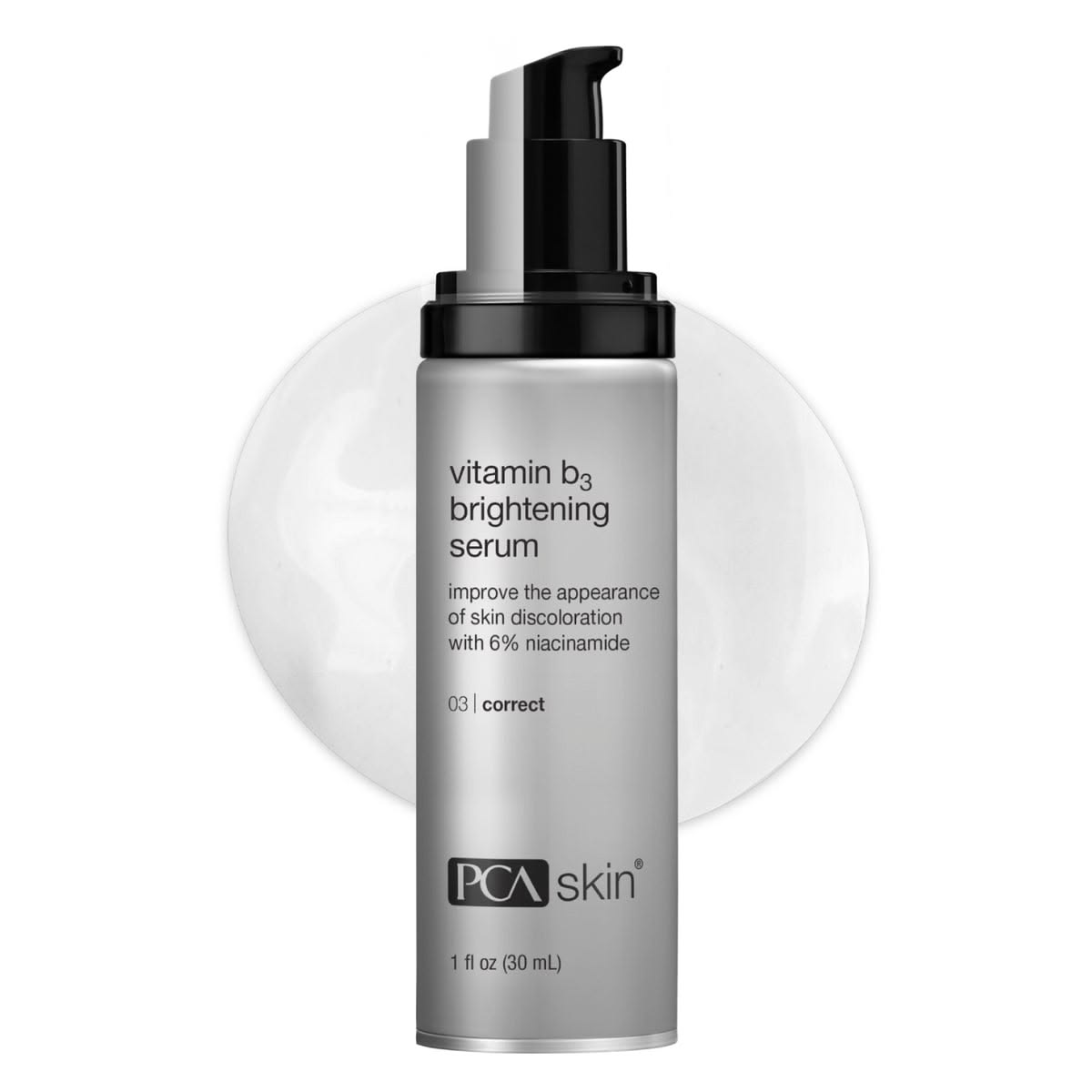 PCA Skin Vitamin B3 Brightening Serum 1 oz / 30mL Face Serum | New