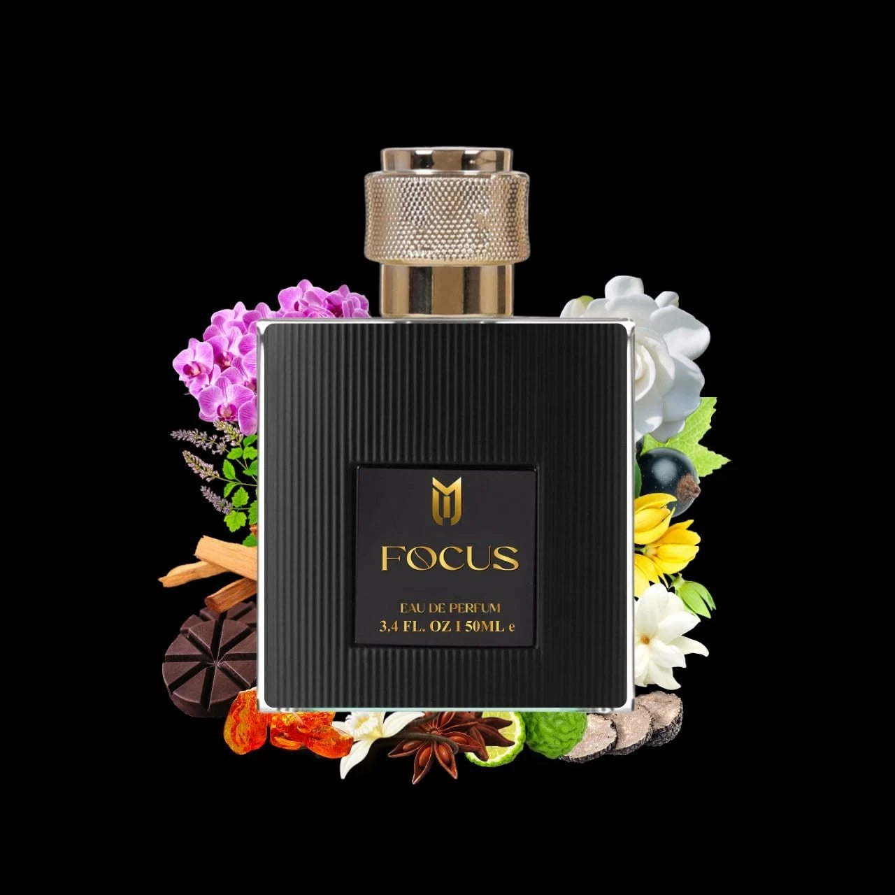 Yamu Focus Unisex EDT 100ml / 3.4 fl oz – Long Lasting Luxury Perfume