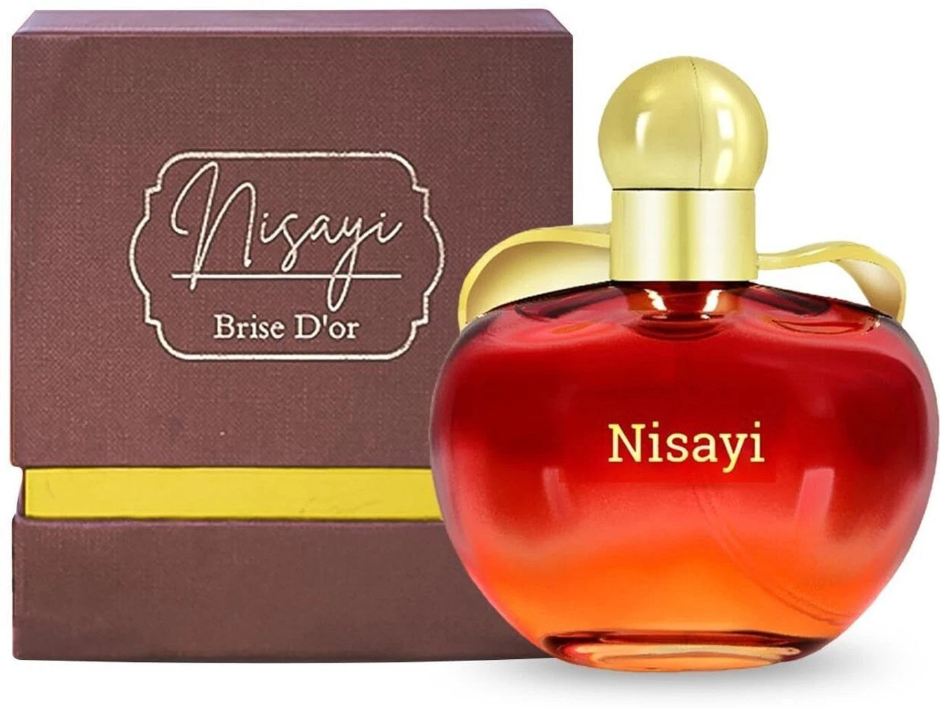 NISAYI Brise d'Or Luxury Perfume 100ml / 3.4 fl oz – Unisex Fresh Floral Fragrance