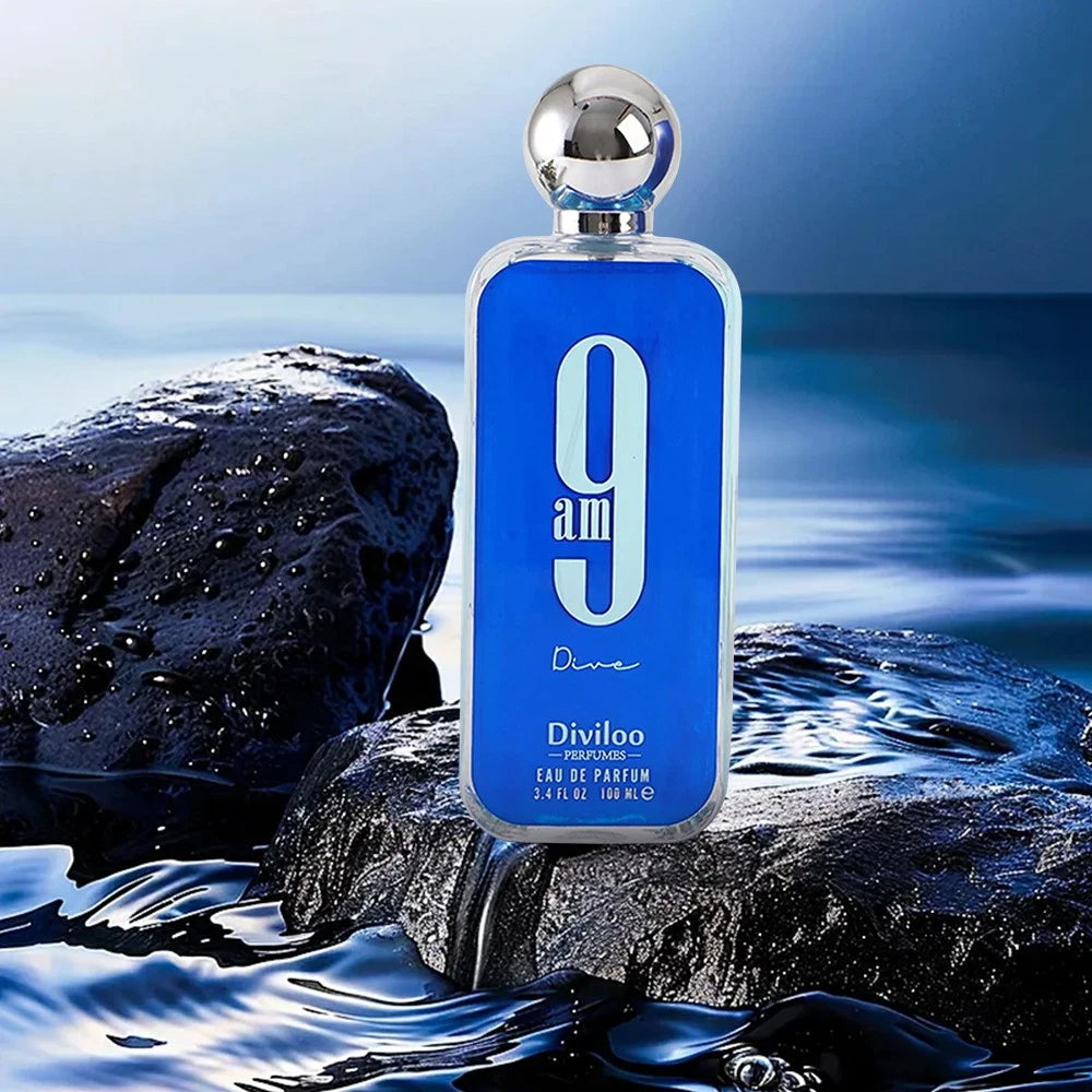 9AM Dive Unisex EDP Cologne 100ml / 3.4 fl oz – New Packaging